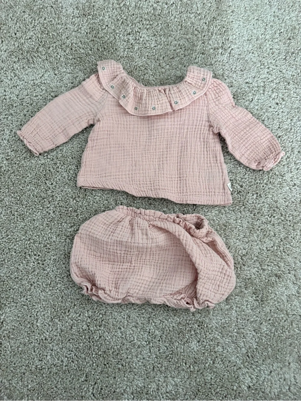 Baby girl Top & Bloomers Set